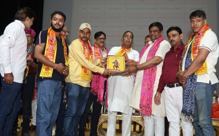 विप्र फाउंडेशन का प्रतिभा सम्मान समारोह :350 से अधिक प्रतिभाओं को किया सम्मानित,अलवर में भी बनेगा श्रीपरशुराम ज्ञानपीठ भवन