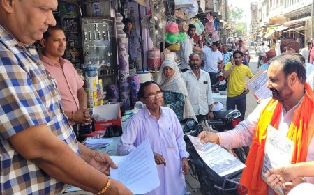 गोविन्दगढ़ कस्बे में जीएसटी सुधारों के समर्थन में निकाली रैली,विधायक सुखवन्त सिंह रहे मौजूद