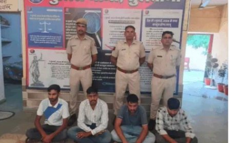 साइबर ठगों को अकॉउंट उपलब्ध करवाने वाले पकड़े: पुलिस ने 4 को किया गिरफ्तार