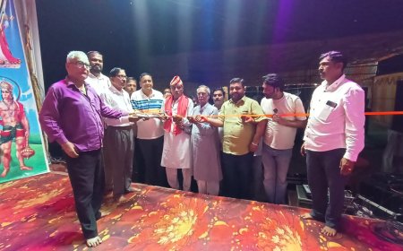 अंता गढ़ परिसर में रामलीला का शुभारंभ हुआ,  पहले दिन नारद मोह प्रसंग दिखाया