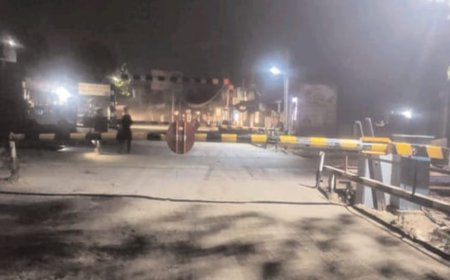 25 सितम्बर से खेड़ली रेलवे फाटक तीन दिन रहेगा बंद