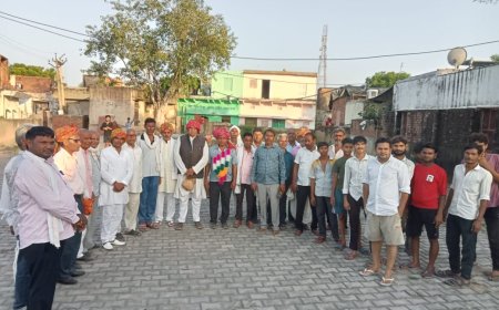 अखिल भारतीय जाटव समाज की वजीरपुर में संगठन विस्तार को लेकर मिटिंग हुई आयोजित