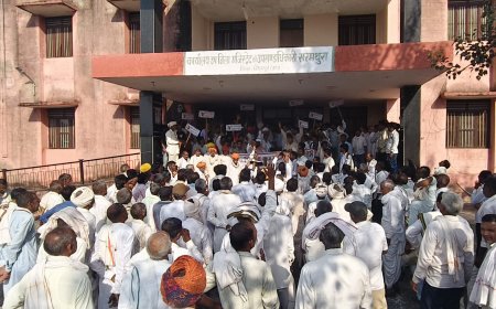 प्रस्तावित धौलपुर करौली टाइगर रिजर्व परियोजना के विरोध में महा पंचायत एवं रैली का आयोजन