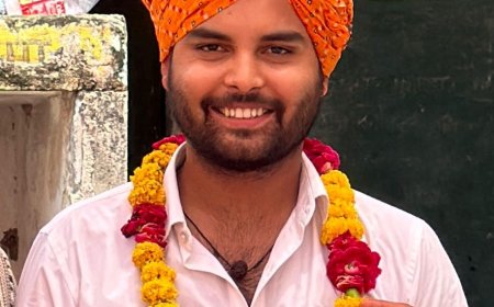 अखिल राजस्थान लैबोरेटरी टेक्निशियन कर्मचारी संघ अलवर के ज़िला प्रवक्ता बने अभिषेक शर्मा चितारी