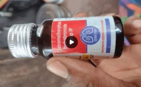 कफ सीरप से बिगड़ी मासूम की तबीयत:परिजनों की शिकायत पर डॉक्टर ने पीकर किया ट्राई, दोनों जयपुर के अस्पताल में भर्ती