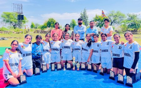 मेजबान द्रोणाचार्य पीजी कॉलेज रहा उपविजेता,  सुखाड़िया विवि की अंतर महाविद्यालय कबड्डी प्रतियोगिता संपन्न