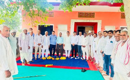 जनजाति मीना विकास समिति की बैठक मकरेटा गांव में हुई संपन्न