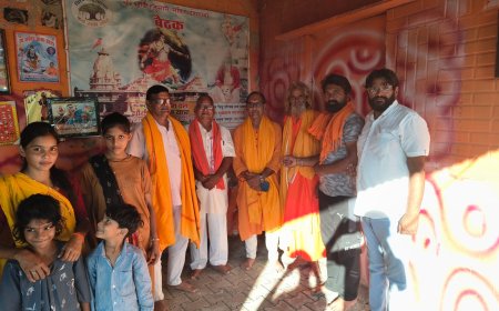 इशरोदा के संकट मोचन हनुमान मंदिर में धर्मप्रसार विभाग की बैठक संपन्न