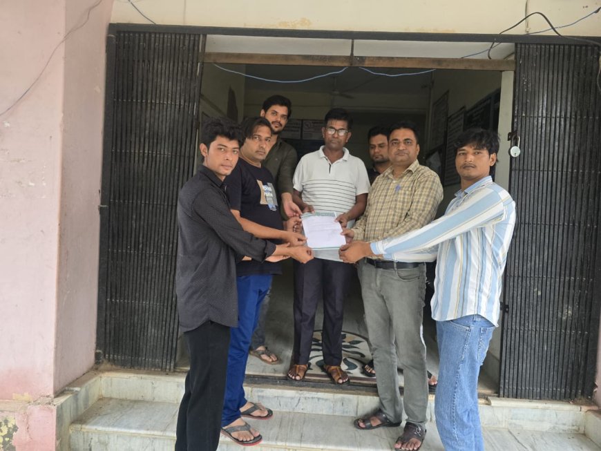 12 रबीउल अव्वल पर शराबबंदी हेतु सौंपा ज्ञापन