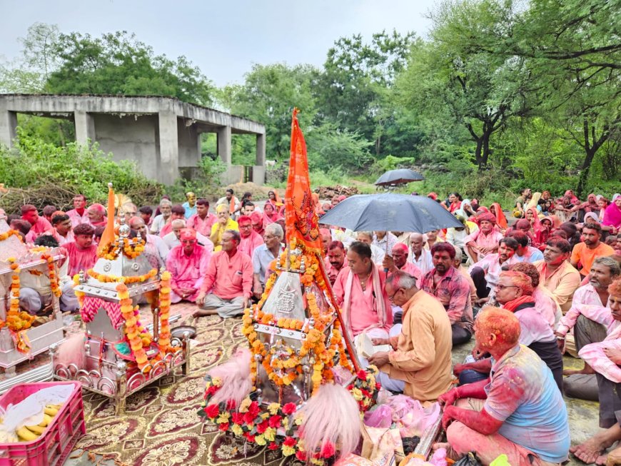 कारोई में निकली भव्य रामरेवाड़ी