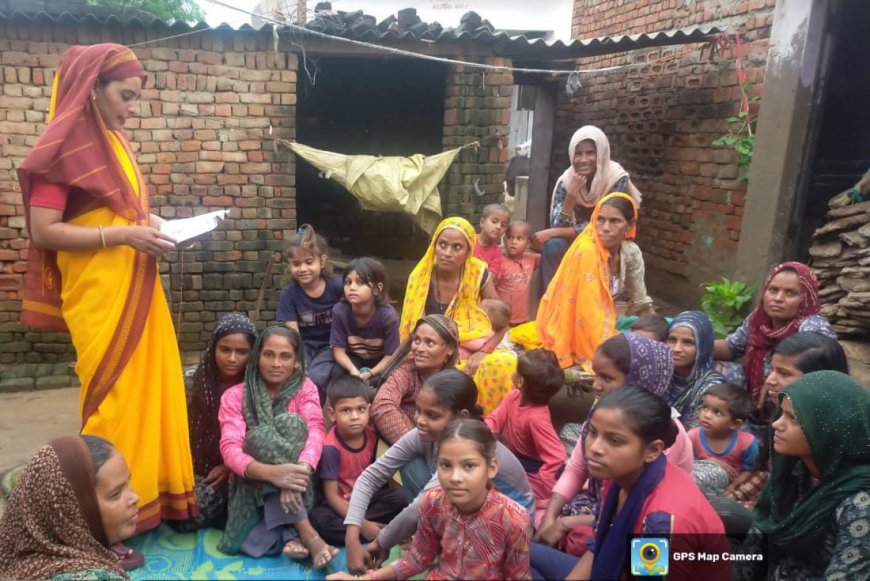 बेरका में महिला सशक्तिकरण अभियान शुरू: साथिन रुचि रानी  बोली -महिलाओं की भागीदारी से मजबूत होता है समाज