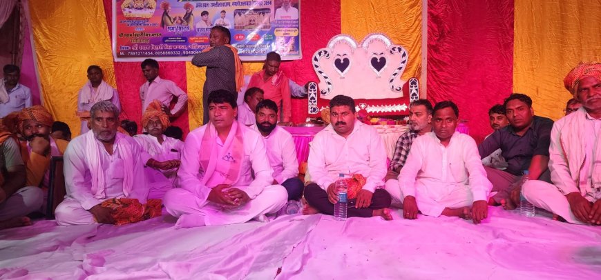 रामगढ़ चेयरमैन प्रतिनिधि बलीराम सैनी ने किया फीता काटकर रामलीला का उद्घाटन