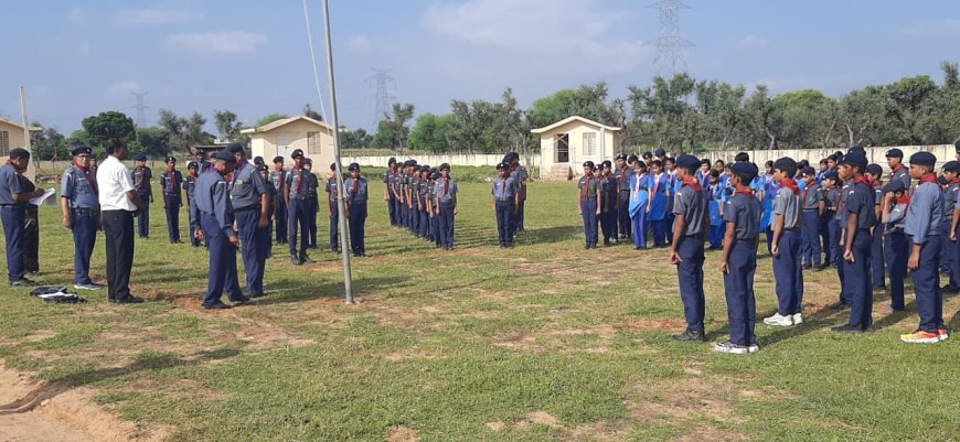 राजस्थान राज्य भारत स्काउट व गाइड स्थानीय संघ नीमकाथाना का द्वितीय व तृतीय सोपान प्रशिक्षण आयोजन