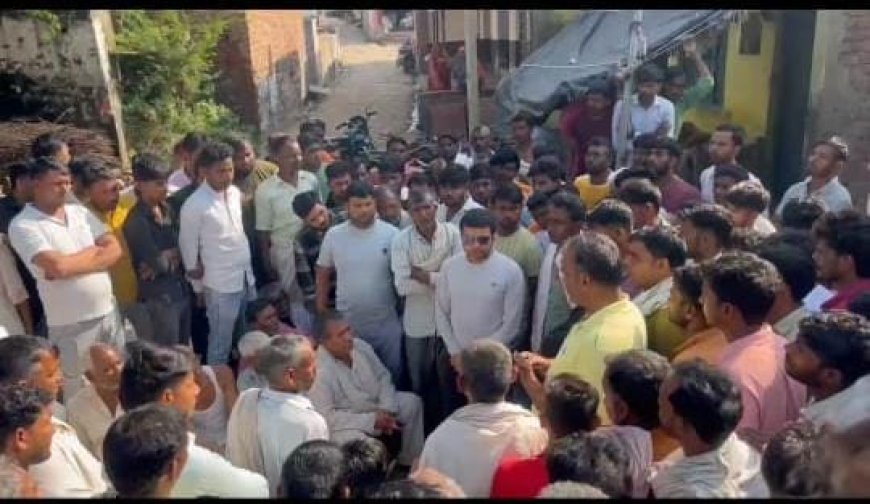 खोह में पानी में डूबने से मृत दोनों मृतकों के परिवारों को भाजपा नेता ने दी एक एक लाख रूपये की आर्थिक सहायता