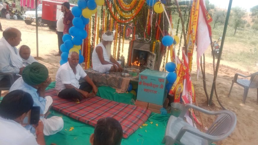 टोडपुरा में श्री लिखमी दास जी महाराज की पुण्यतिथि पर हुआ विशाल जागरण