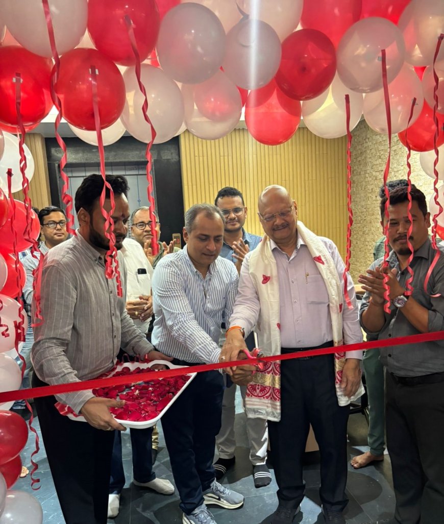 सीडीएम दिनेश अग्रवाल का स्वागत,  इंफ्राकन कार्यालय का उद्घाटन