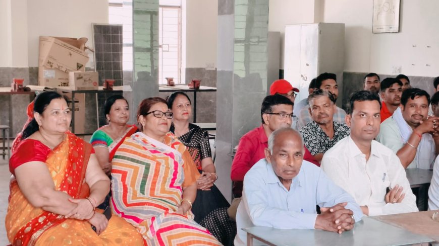 सेवा पखवाड़े के अंतर्गत हुई भाजपा मंडल राजगढ़ की बैठक