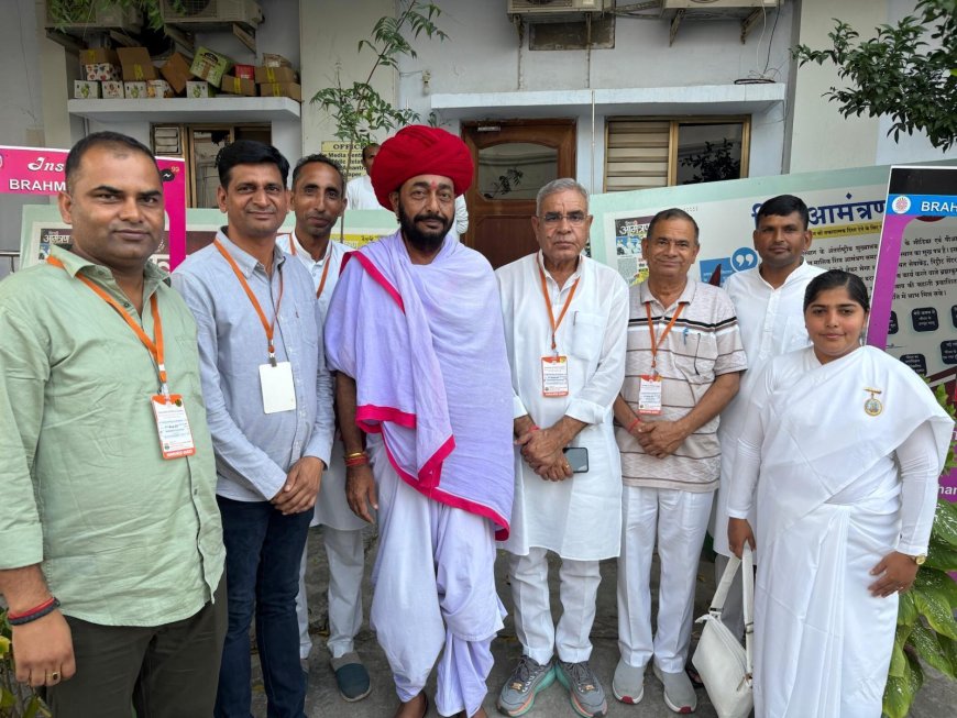 राज नेता सम्मेलन में आबूरोड में नेताओं की रही भागीदारी देश विदेश से पहुँचे जन प्रतिनिधि