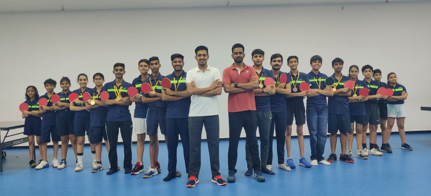 टेबल टेनिस में महेश स्पोर्ट्स अकैडमी का दबदबा