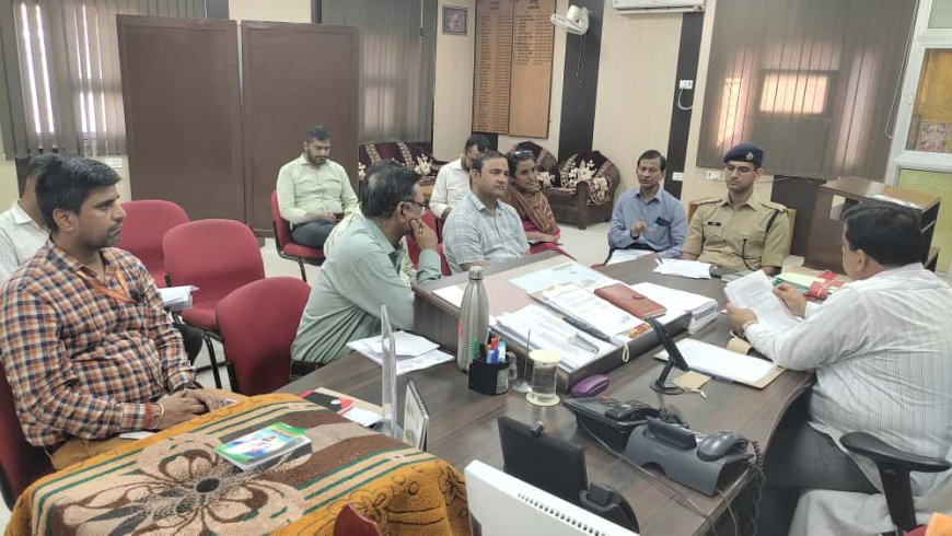 घूमर फेस्टिवल -2025 की तैयारियों हेतु बैठक आयोजित