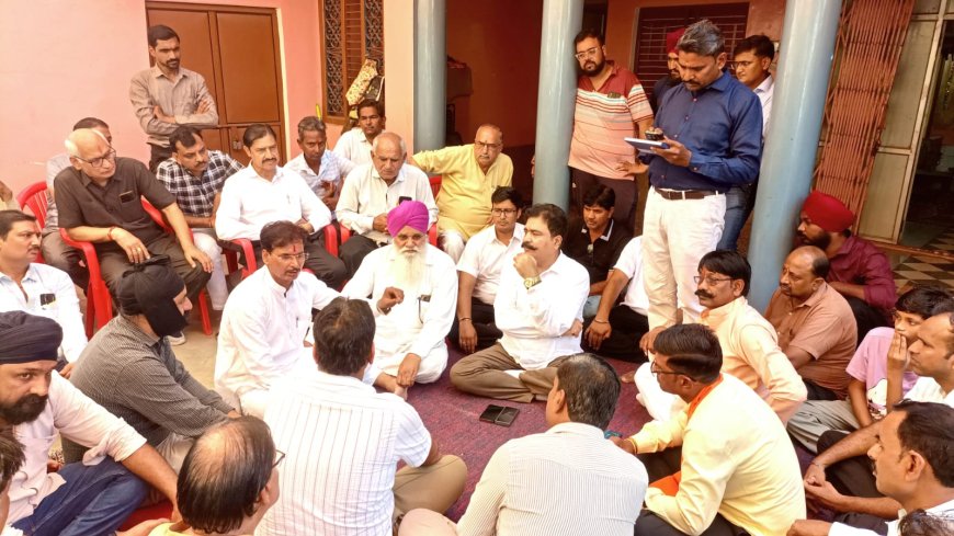 नोगांवा पुलिस प्रशासन प्रभावी कार्यवाही करे, हम कानून हाथ में नहीं लेना चाहते - आहूजा