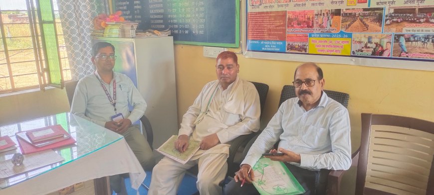 राजकीय विद्यालयों में मिड डे मील का किया गया औचक निरीक्षण