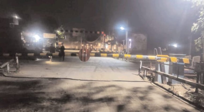 25 सितम्बर से खेड़ली रेलवे फाटक तीन दिन रहेगा बंद