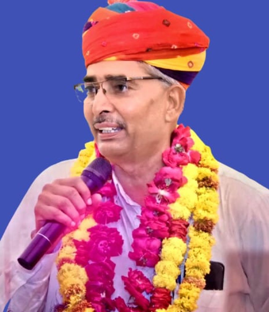 आदिवासी कांग्रेस के नवनिर्वाचित जिलाध्यक्ष  बने रतन मीणा जोधपुरा