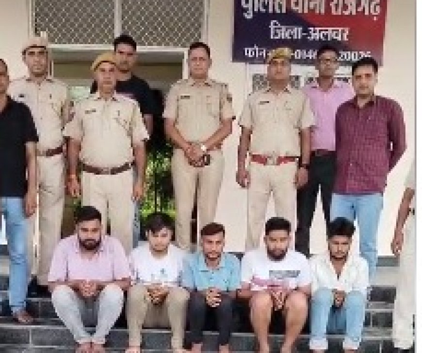 साईबर ठगी के आरोप में सात गिरफ्तार: ऑपरेशन साइबर संग्राम के तहत बड़ी कार्यवाही