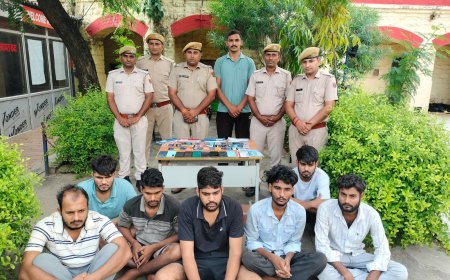 नीमराना पुलिस  को मिली बड़ी सफलता मधु किन्नर शूटर पवन गुर्जर गिरफ्तार