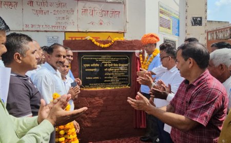 विधायक देवीसिंह शेखावत ने किया 4 करोड़ रुपये की लागत से होने वाले विकास कार्यों का शिलान्यास