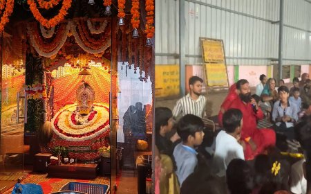 खाटूश्याम मन्दिर में उमड़ा श्रृद्धालुओं का सैलाब:पापांकुशा  एकादशी पर बाबा श्याम के जयकारों की गूंज