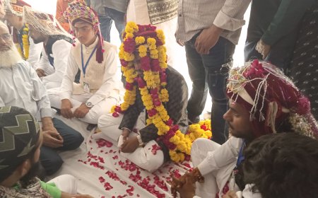 जयपुरी लोहार जमाअत संस्था की ओर से कुचामन सिटी में 55 जोड़े बने एक दूसरे के हमराह