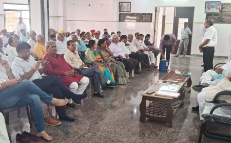 अखिल भारतीय माली (सैनी) सेवा सदन संस्थान की बैठक सम्पन्न