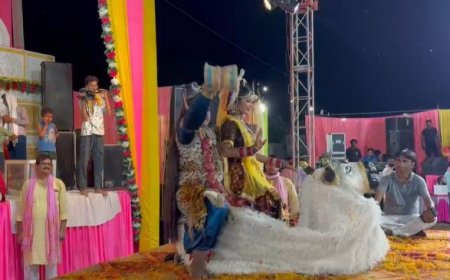 श्याम जागरण में बाबा के दरबार में लगाई भक्तों ने हाजिरी