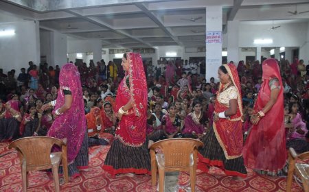 तृतीय शरद पूर्णिमा पर गरबा महोत्सव आयोजित