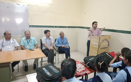 बीडीके अस्पताल में कफ के बारे में संगोष्ठी का आयोजन:शिशु रोग विशेषज्ञ चिकित्सक, नर्सिंग अधिकारी,सीएचओ एवं नर्सिंग विद्यार्थियों ने भाग लिया