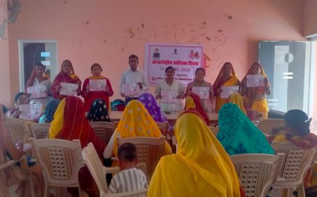 अंतर्राष्ट्रीय बालिका दिवस पर हुआ जागरूकता कार्यक्रम:महिलाओं व बालिकाओं को दी गई सरकारी योजनाओं की जानकारी