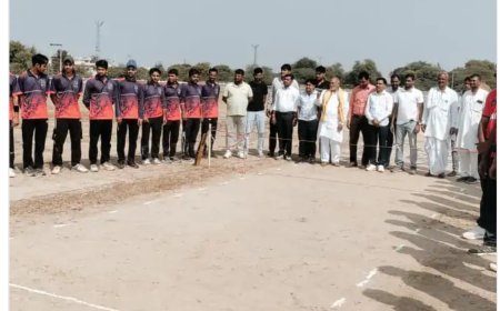 हरसाना के राजकीय विद्यालय के खेल के मैदान में 12 टीमों का होगा मुकाबला