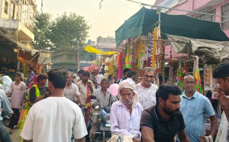 त्योहारों के चलते बाजार गुलजार, दिवाली और धनतेरस पर खूब हो रही खरीदारी