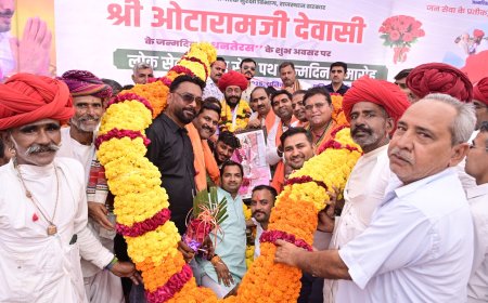 राज्यमंत्री देवसी जन्मदिन पर बोले : सिरोही की जनता ने मुझे तीन बार विधायक बनाया और जिससे दो बार मंत्री बना, जनता का हमेशा ऋणी रहूंगा