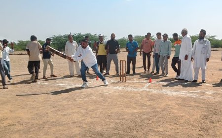 दादा साहेब क्रिकेट महासंग्राम में गांवाें की उभरती प्रतिभाओं को मंच देने का प्रयास सराहनीय- मेवाड़ा