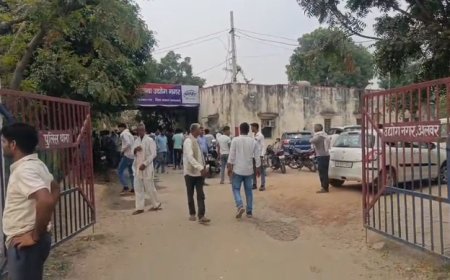 फायरिंग घटना से पीड़ित दुकानदार के साथ असामाजिक तत्वों ने की मारपीट