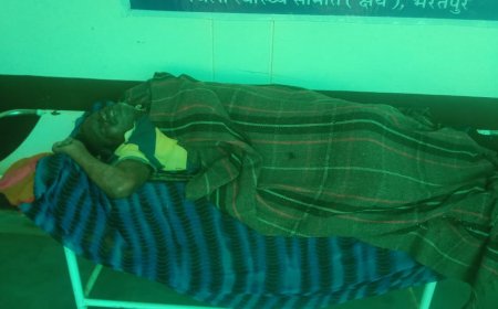 खेत पर कृषि कार्य कर रहे किसान की जहरीले कीड़े के काटने से हुई मौत