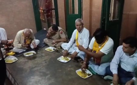 पवित्र मनन दीप सत्संग सेवा संस्थान द्वारा गोवर्धन पर अंकूट भंडारे और सत्संग का हुआ भव्य आयोजन