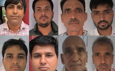 एक ही परिवार के दो पक्षों के बीच भूमि विवाद :  9 लोग गिरफ्तार