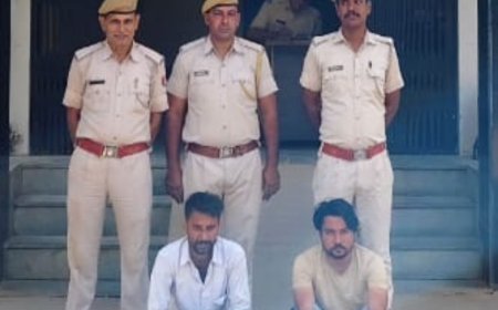 गोविंदगढ़ :कार्मिक विभाग के उप शासन सचिव व परिजनो पर हमला करने वाले 2 आरोपी  गिरफ्तार