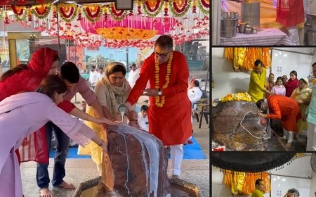 भाजपा के पूर्व प्रदेश अध्यक्ष सतीश पूनिया ने गोवर्धन में श्रद्धा और सादगी के साथ मनाया अपना 61वां जन्मदिन