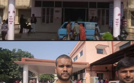 जनाना अस्पताल में मरीजो व उनके परिजनों के साथ सिक्योरिटी गार्डों द्वारा कथित तौर पर की गई हाथापाई