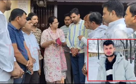 रूस में लापता हुए युवक अजीत चौधरी की बरामदगी को लेकर उपखंड अधिकारी को राष्ट्रपति के नाम सौंपा ज्ञापन